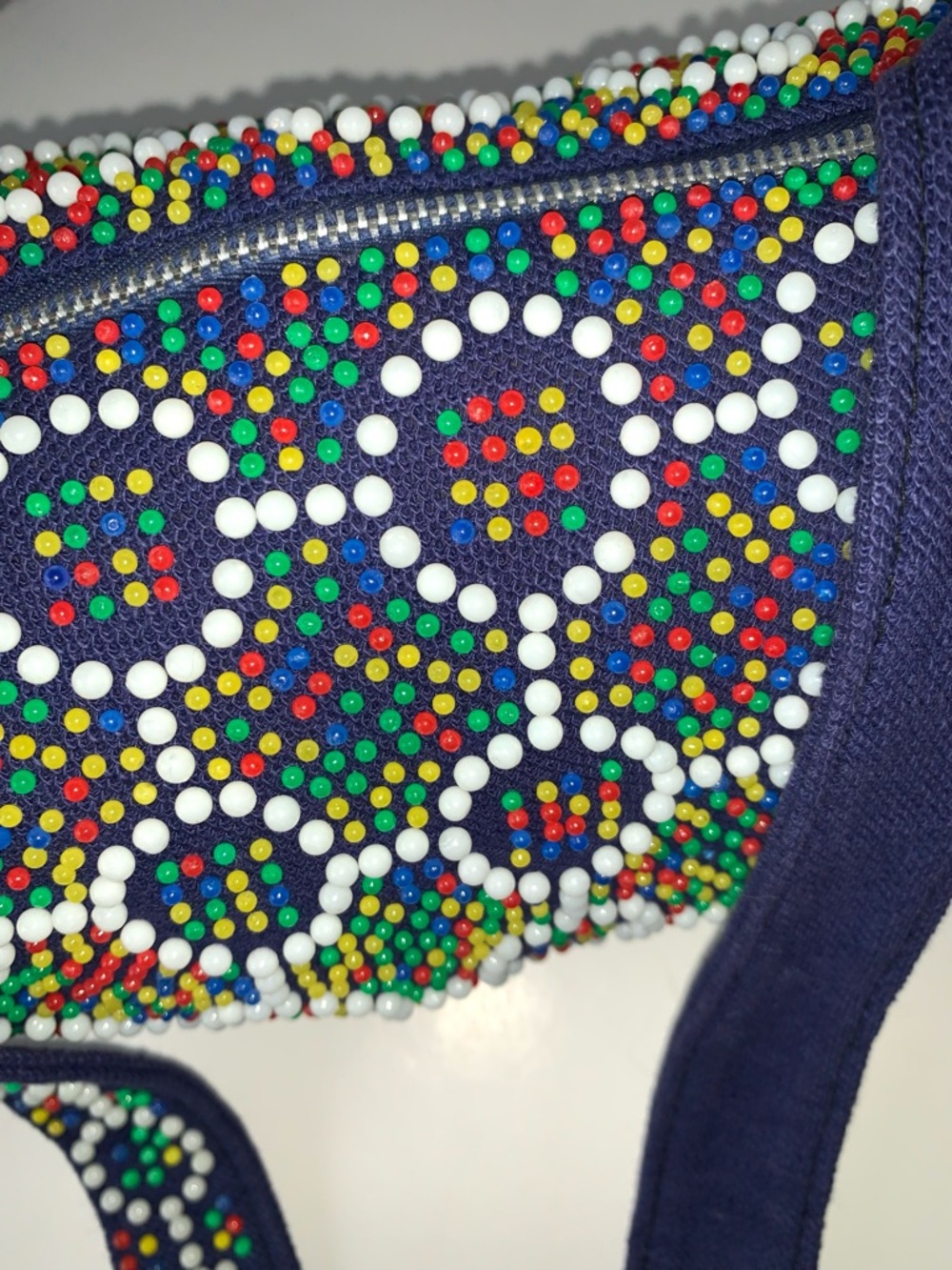 v i n t a g e :: Whimsical Candy Beaded Barrel Purse - Picture 7 of 14